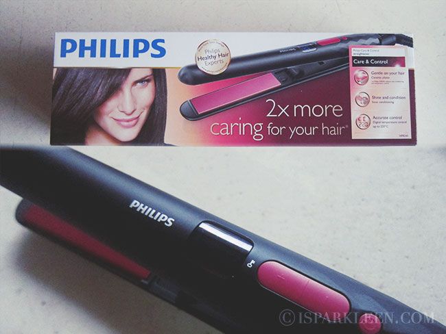 Philips Care & Control Straightener from Lazada online shopping hairstyling tool