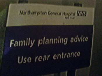 Family Planning advice fail