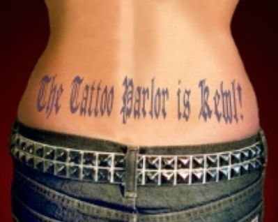 lower back tattoo idea Photo by Tattoo Lover on Flickr