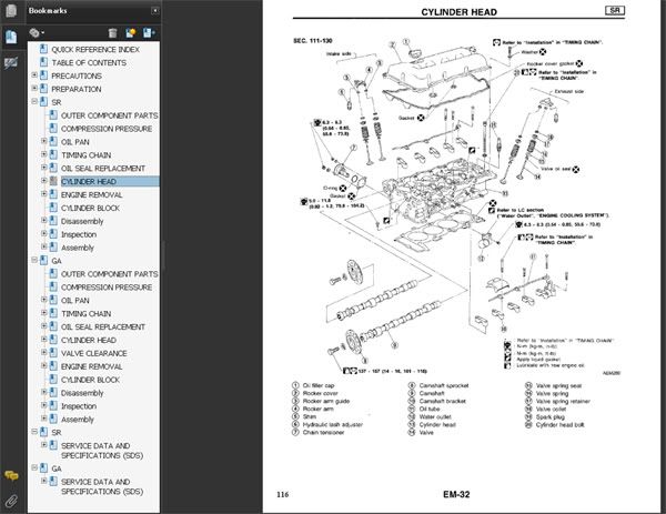 1997 Nissan sentra service manual pdf #5