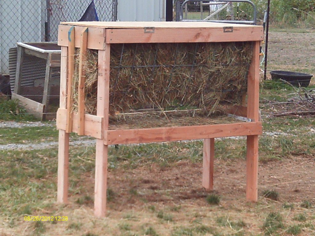 Hay feeder - Goats