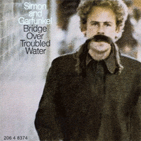 Simon and Garfunkel mustache head album cover photo simon-and-garfunkel-stache.gif