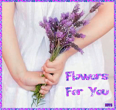 Flowers for you, animated, with glitter effects Pictures, Images and Photos