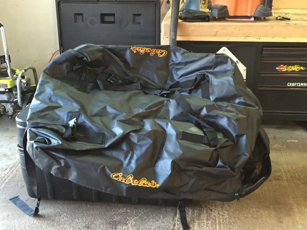 Cabelas Weather Proof Roof Bag World