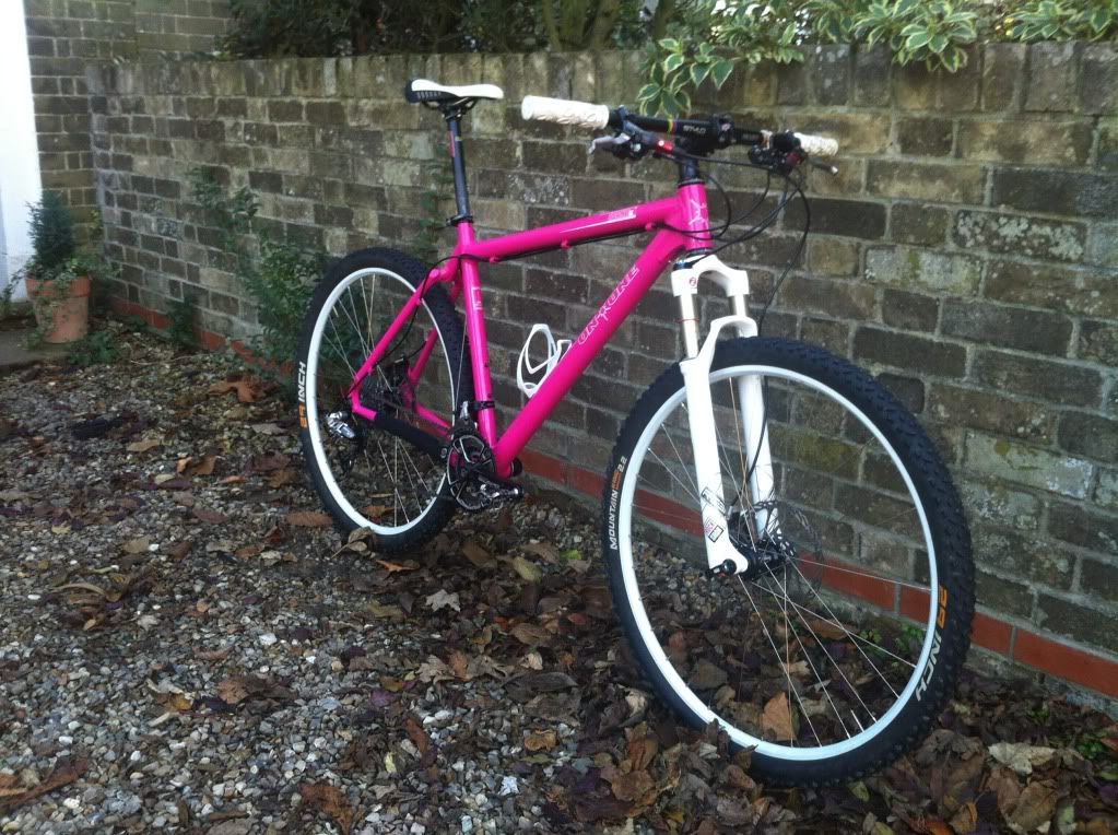 ladies pink trax bike halfords