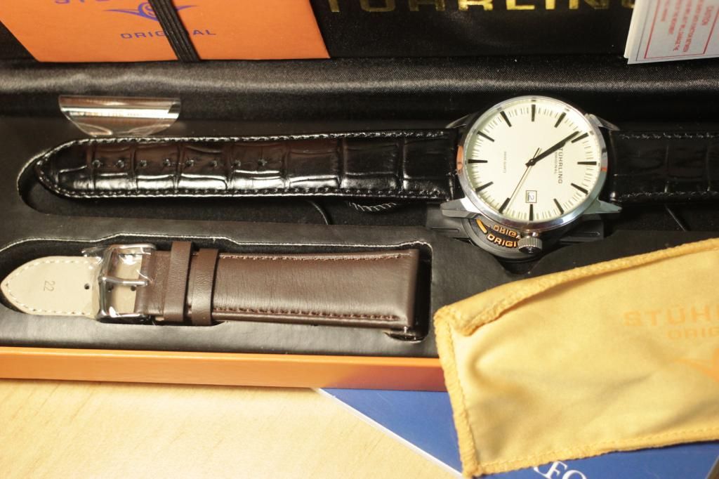 Dư dùng bán đồng hồ nam Stuhrling Original 555A-03 - 3