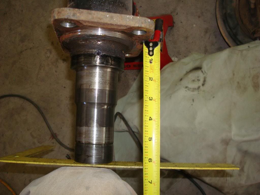 Rear Axle seals leaking...rust pitted axle?? Diesel Place