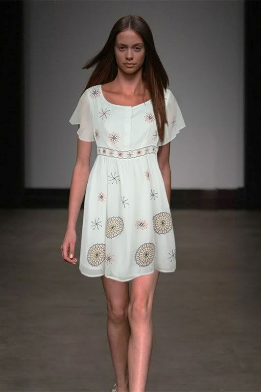 EMILIO PUUCCI white silk dress for $122 -shopyop