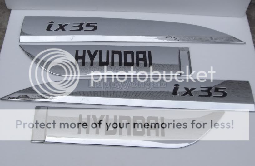 2010 2011 HYUNDAI ix35 CHROME DOOR SIDE COVER TRIM  