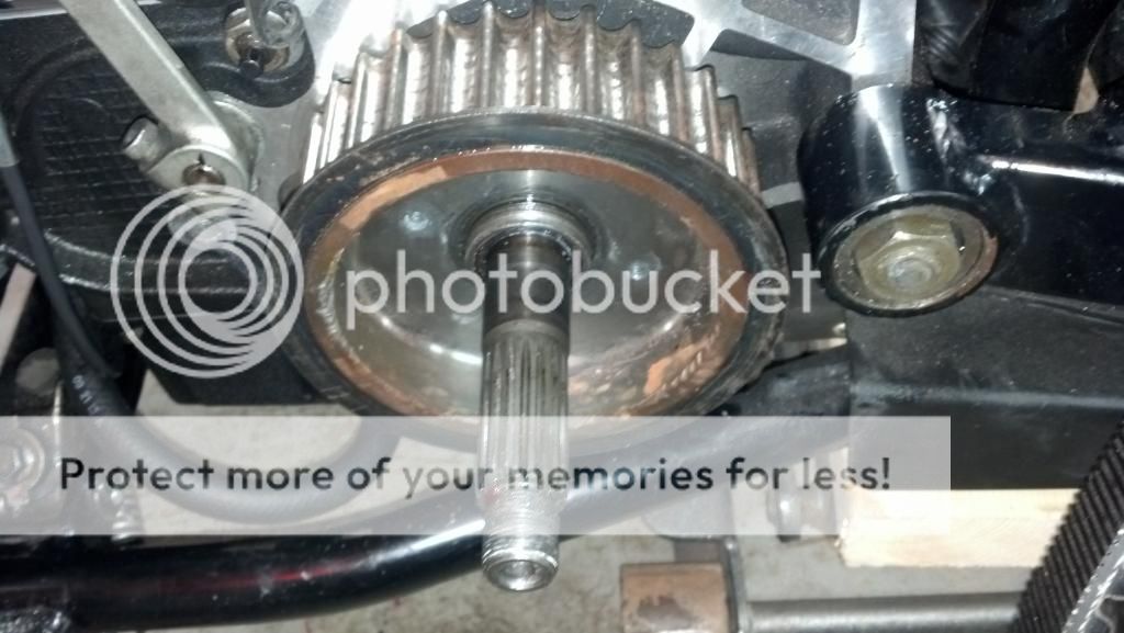 Drive Belt Hub Rubbing on Case? Harley Davidson Forums