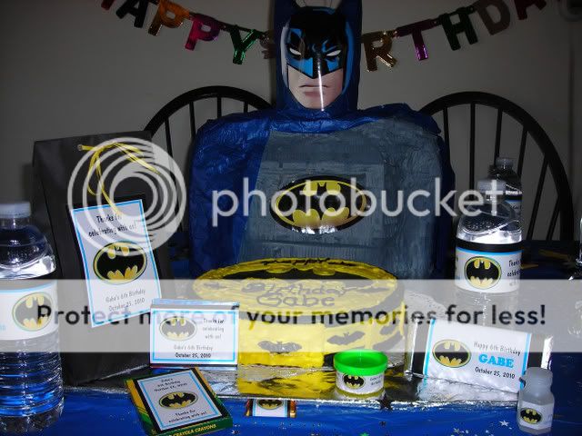 Batman Personalized Party Printables Pack