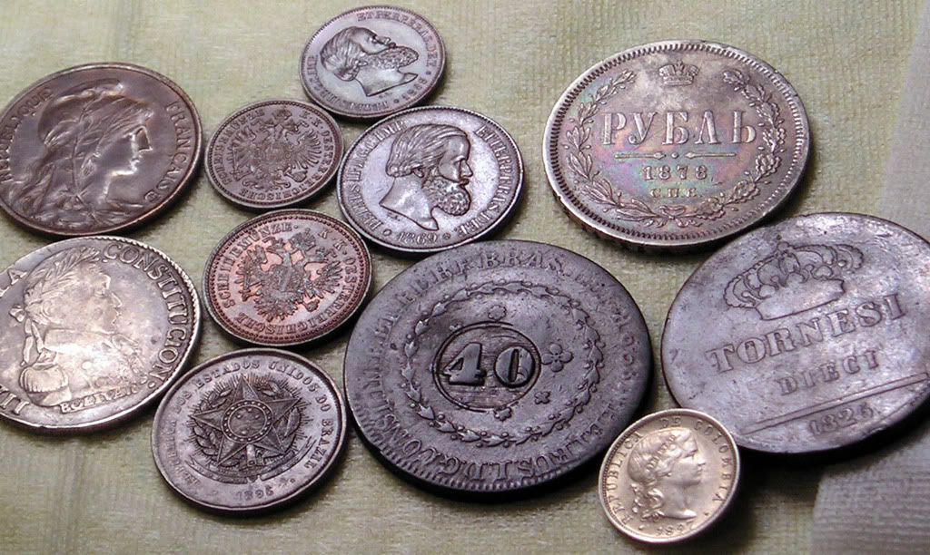 Batch of World coins from the 1800s | Coin Talk